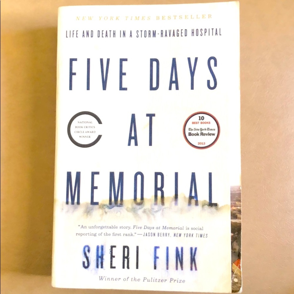 Five Days at Memorial by Sheri Fink